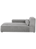 Beliani Ecksofa HELLNAR in Grau - (W) 262 x (H) 70 x (L) 176 cm