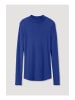 Hessnatur Langarmshirt in ultramarine