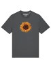 wat? Apparel T-Shirt Sonnenblume in Grau