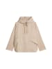 Marc O'Polo Cape-Jacke mit Kapuze relaxed in Linen Beige