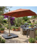 relaxdays 4 x Schirmgewichte in Schwarz - (B)50 x (H)7,5 x (T)50 cm