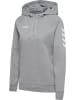 Hummel Hummel Cotton Kapuzenpullover Hmlgo Multisport Damen Atmungsaktiv in GREY MELANGE