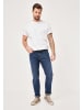 Paddock's 5-Pocket Jeans PIPE in medium blue od brown used moustache