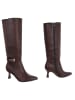 Ital-Design High Heel in Weinrot