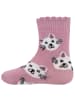 ewers 2er-Set Socken 2er Pack Katze in navy/altrosa