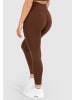 SMILODOX Leggings Amaze Scrunch Pro in Braun