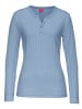 S. Oliver Langarmshirt in rauchblau