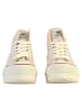 Victoria Hohe Schnür-Sneaker Beige