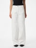Pieces Wide Fit Jeans in Bright White