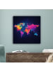 MuchoWow Leinwand Bilder Multicolor