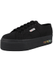 Superga Sneaker low 2790 Platform Shaded Lettering in schwarz