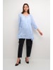 Kaffe Tunika KAamber Regular fit in Vista Blue / Chalk Flower