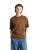 Marc O'Polo DENIM T-Shirt relaxed in Umbra Brown