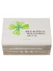 Mr. & Mrs. Panda Geschenkbox Blume Kleeblatt mit Spruch in Weiß