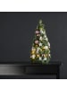STAR Trading LED Weihnachtsbaum Noel 65cm in Silber