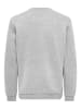 ONLY & SONS Sweatshirt in Light Grey Melange 1