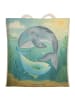 Mr. & Mrs. Panda Beutel Tasche Walfisch Thunfisch Design ohne Sp... in Weiß