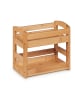 relaxdays Gewürzregal in Natur - (B)25,5 x (H)23 x (T)15,5 cm