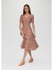 QS Kleid in 83A0_hellbraun