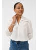 Kaffe Langarm-Bluse KAsonja Regular fit in Chalk