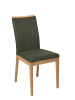 58 aufm Kessel ESSZIMMERSTUHL 2er-Set Delfi 2 Wildeiche Massiv/Microfaser Khaki