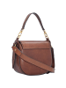 The Bridge Pearldistrict Schultertasche Leder 20 cm in marrone