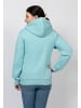 Salzhaut Hoodie Kât in Aqua