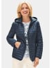 GOLDNER Leicht strukturierte Outdoorjacke in marine