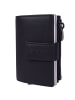 Strellson Carter C-Four Kreditkartenetui RFID Schutz Leder 6.5 cm black