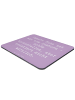 Mr. & Mrs. Panda Mouse Pad Spruch Innere Ruhe mit Spruch in Lavendeltraum