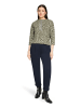Betty Barclay Sweatshirt mit Kragen in Khaki/Khaki