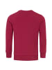 Amaci&Sons Sweatshirt mit Rundhalsausschnitt JACKSONVILLE in Bordeaux