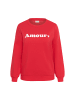 KAFFE curve Sweatshirt KCmili Loose fit in True Red