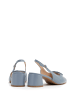 Wittchen Damenschuhe Pumps Aus Leder Mit Blockabsatz in Blue