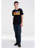 Logoshirt T-Shirt Pac-Man - Chase in schwarz