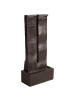Beliani Gartenbrunnen SUNLINE in Braun - (W) 50 x (H) 106 x (L) 24 cm