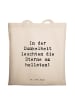 Mr. & Mrs. Panda Tasche Spruch Angst vor Dunkelheit überwinden m... in Creme