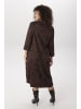 Aniston PLUS Jerseykleid in braun-schwarz