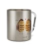 Mr. & Mrs. Panda Camping Tasse Eulen Liebe ohne Spruch in Silber