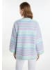 IZIA Damen Cardigan in Mint Mehrfarbig