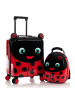 Heys Kids 4-Rollen Kofferset 2tlg. in lady bug