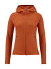 Hessnatur Softfleece-Jacke in sienarot