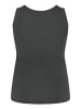 KAFFE curve Jerseytop KCerina Tight fit in Black Oyster