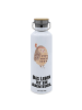 Mr. & Mrs. Panda große trinkflasche Eule Federschmuck mit Spruch in Weiß