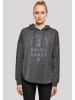 F4NT4STIC Oversized Hoodie Ostsee Logo Knut & Jan Hamburg in charcoal