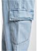 DEF DEF Cargo-Hosen in denim iceblue