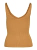 Vila Strickoberteil in Amber Gold