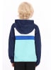 MO Jungen (Kids) Anorak in Türkis Colorblock