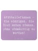 Mr. & Mrs. Panda Maus-Pad Spruch Tapfere Arzthelferin mit Spruch in Lavendeltraum