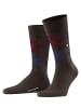 Burlington Edinburgh Socke in Dark brown